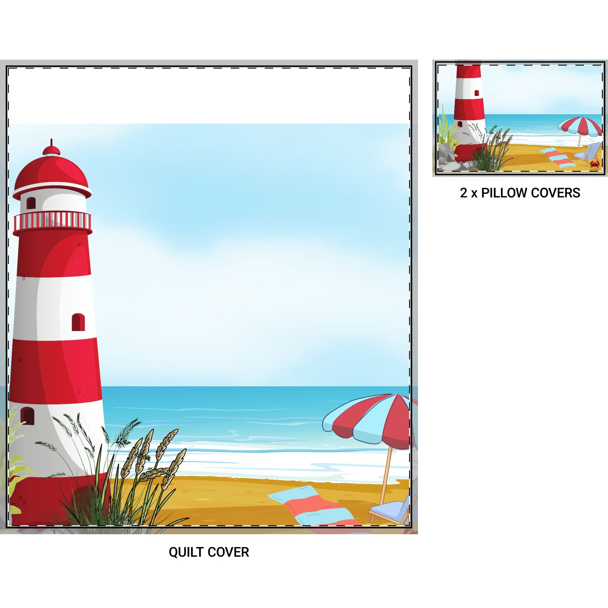 Bettwäsche-Set (3-teilig)